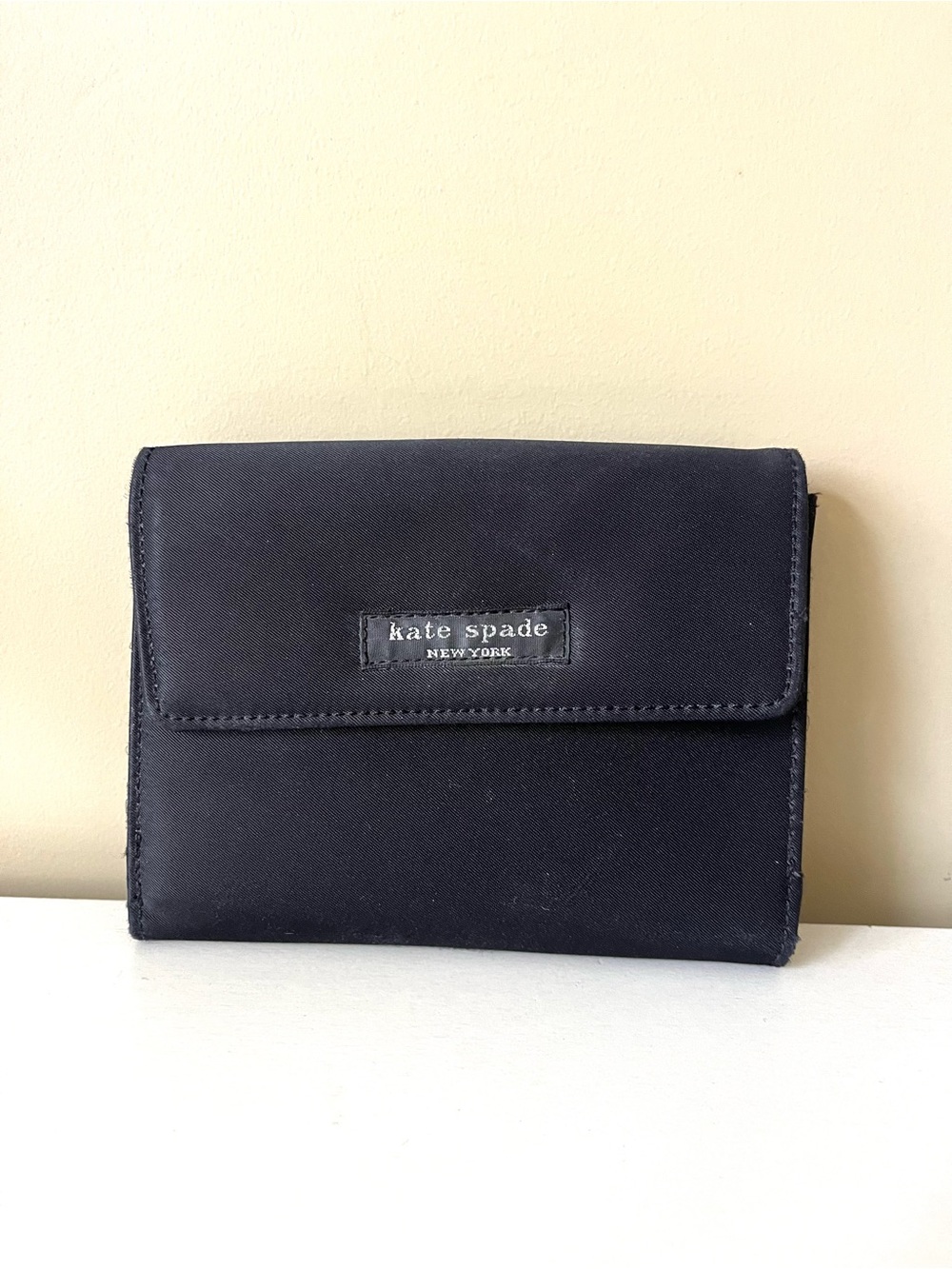 Kate Spade New York Black Nylon Medium Wallet